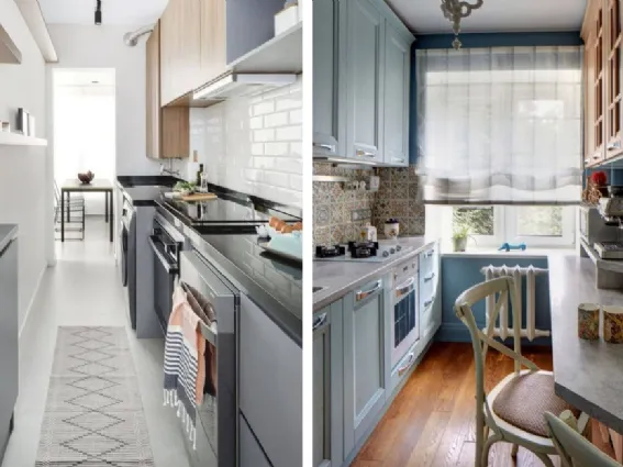 Cucine configurazione lineare