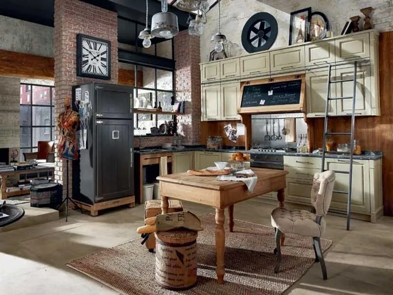 Cucine rustica moderna Marchi