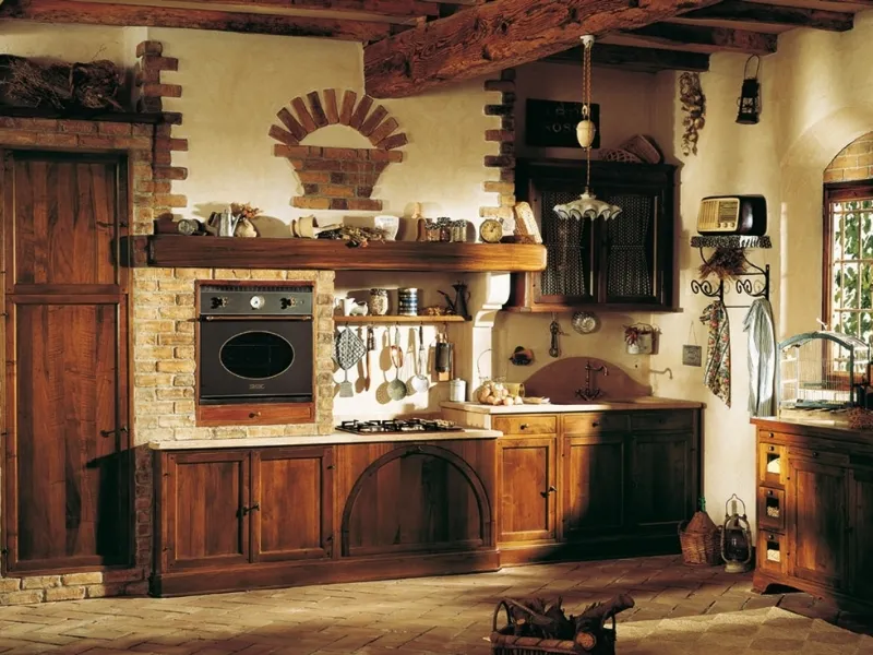 Cucine rustiche in legno