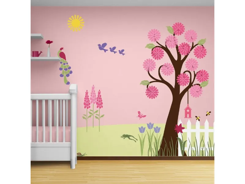 Un esempio di decori per camerette
