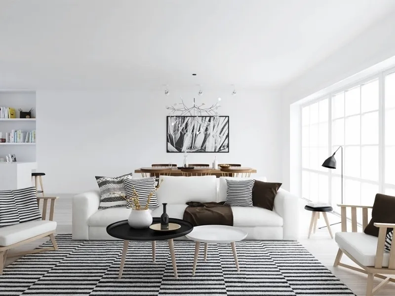 Ambientazione in stile nordico