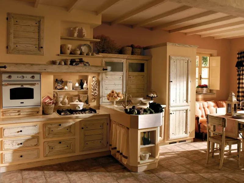 Nella foto: cucina Giulietta