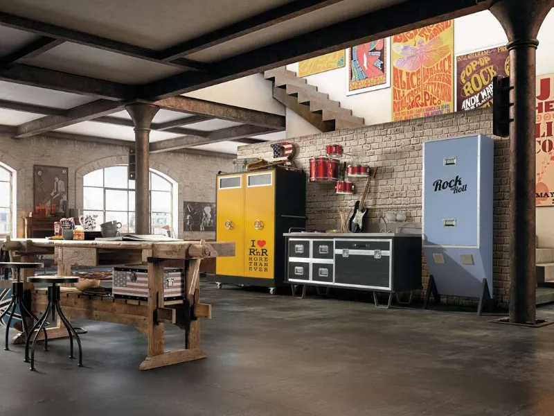 cucina Dialma Brown Rock and Roll