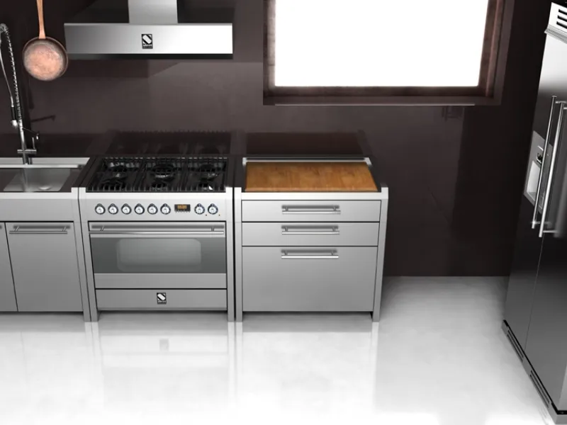 cucina sintesi steel cucine