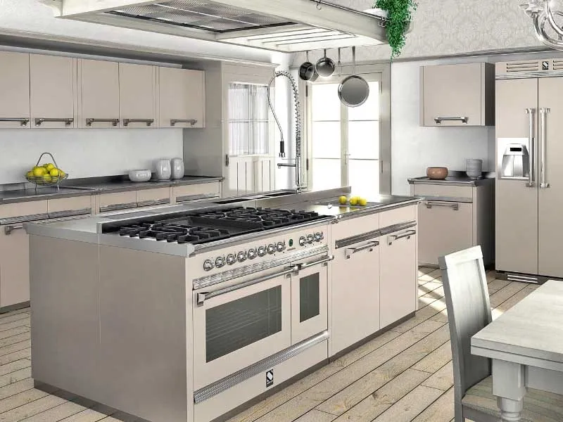 cucina ascot di steel
