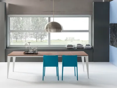 Vicenza di Stosa Cucine, allungabile in lunghezze 130 e 160 cm e profondità 90 cm