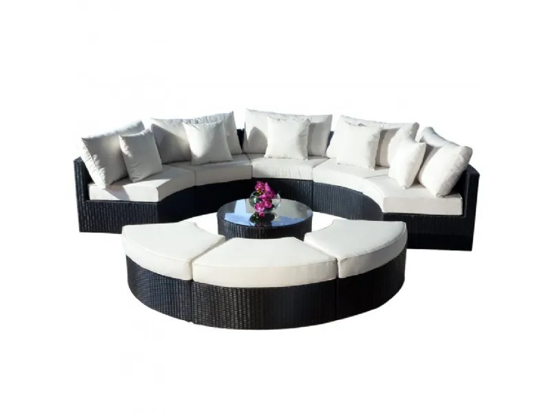 Divano semicircolare