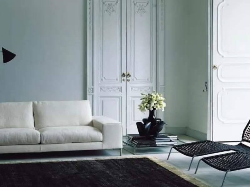 Divano classico in tessuto Living divani