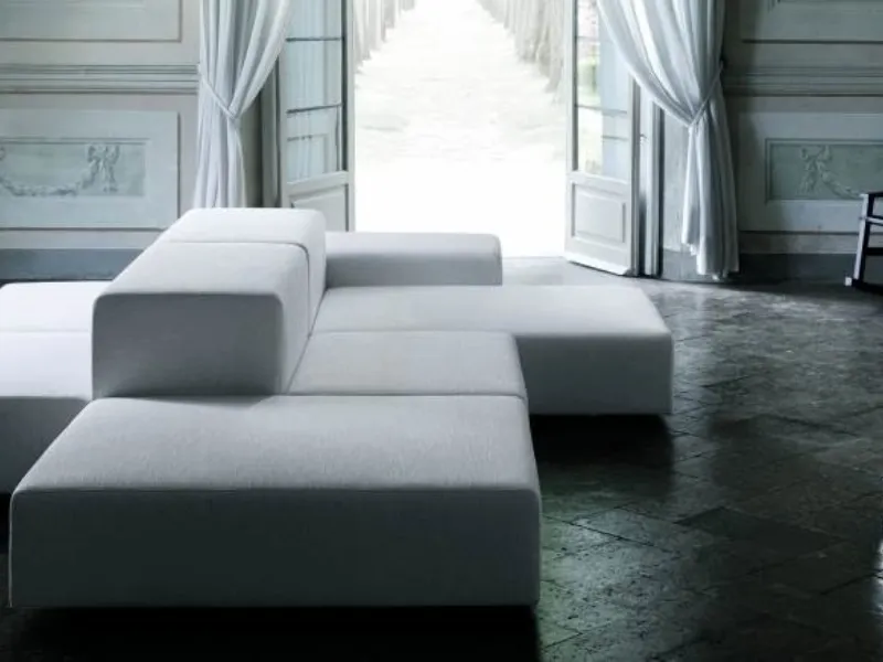 Divano classico angolare living divani