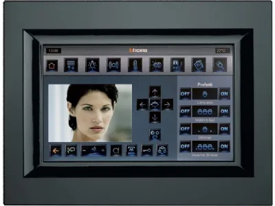 Bticino Axolute touch screen