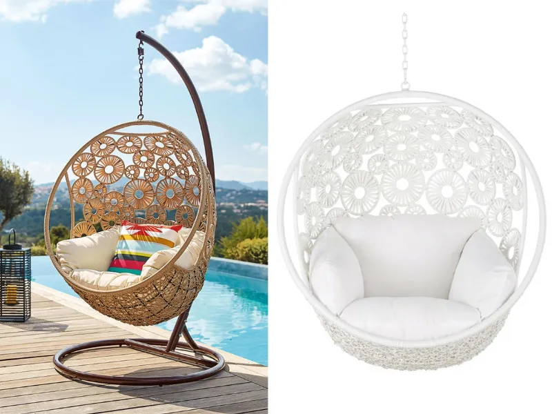 Ibis è il dondolo da giardino di Maisons du Monde, prezzo 289,00 €