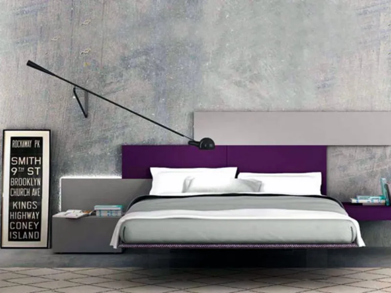 Letto matrimoniale moderno 