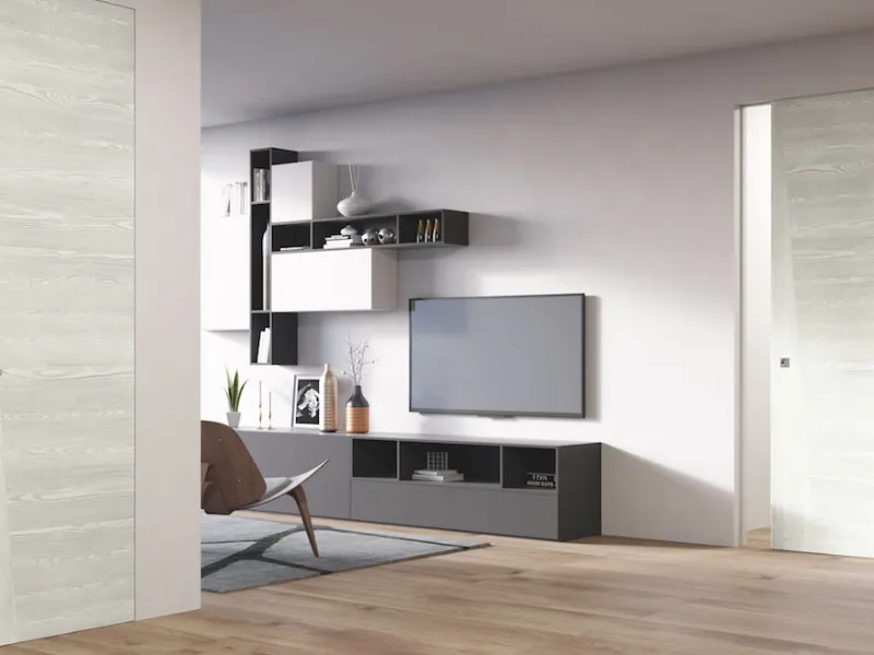 Porta in laminato Innova finitura Larice Madreperla