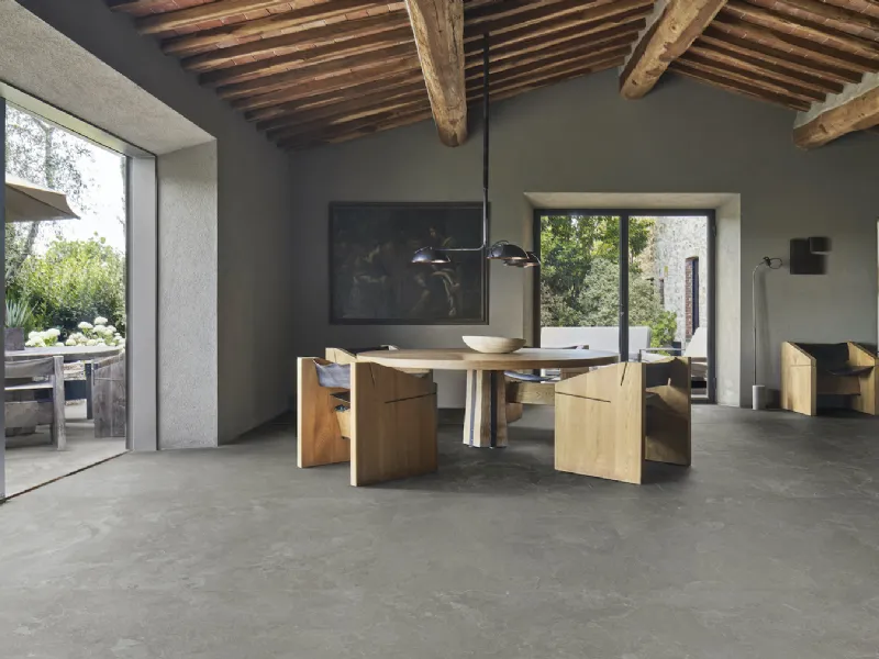Pavimento in gres effetto pietra di Marazzi