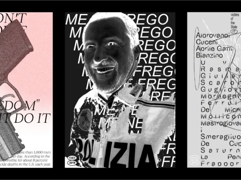 Una creazione appartenente al progetto Times New Yoman