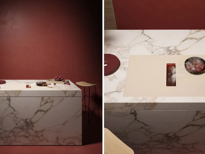 Icon di Falmec rende visibile l'aspirazione