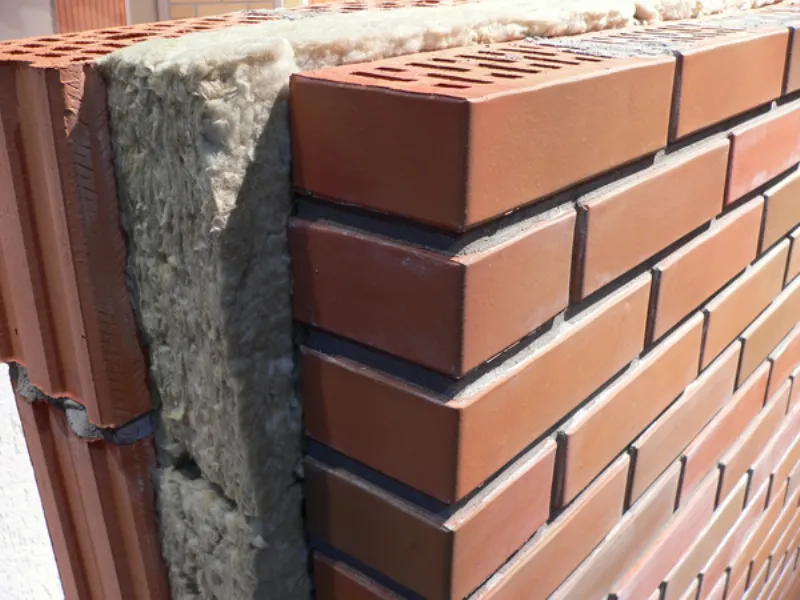 muro con isolamento interno