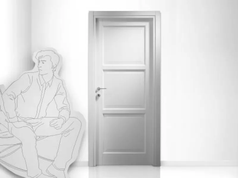 Porta classica modello Forma di Ferrero Legno
