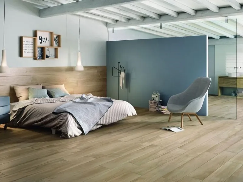 Pavimento finto parquet