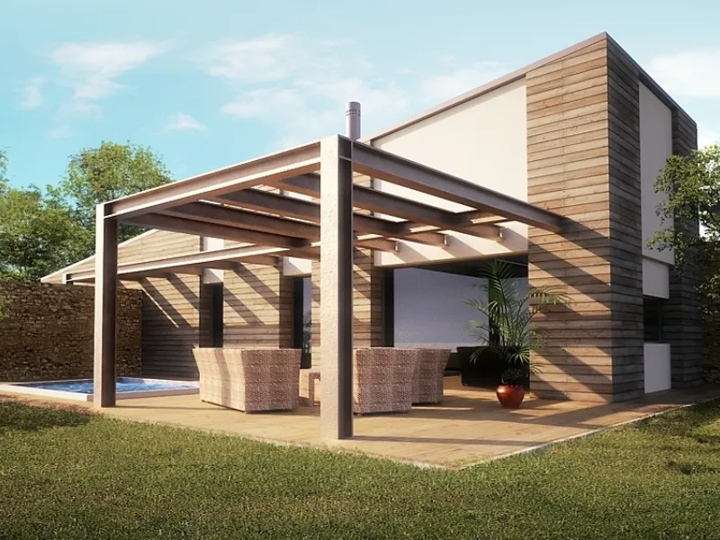 Villetta moderna di design