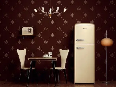 Frigorifero stile vintage
