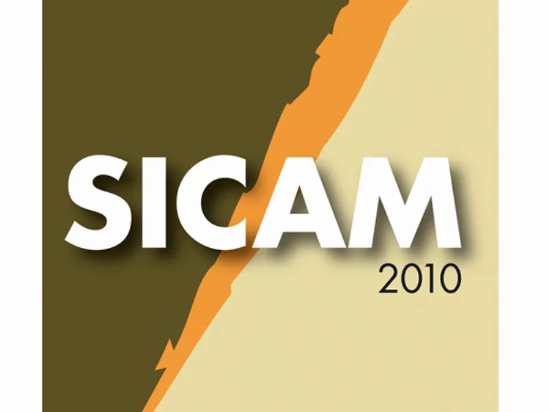 grafica logo sicam 2010