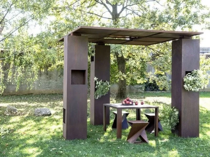 Gazebo Il Giardino di Corten