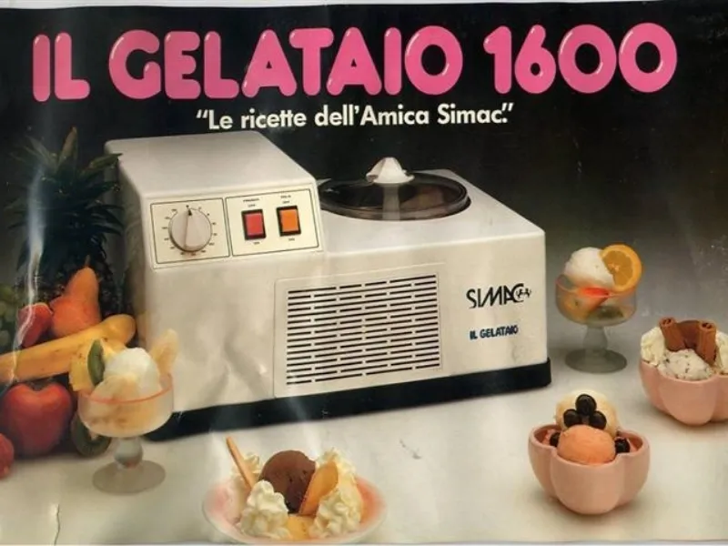 Ricettario gelatiera Simac