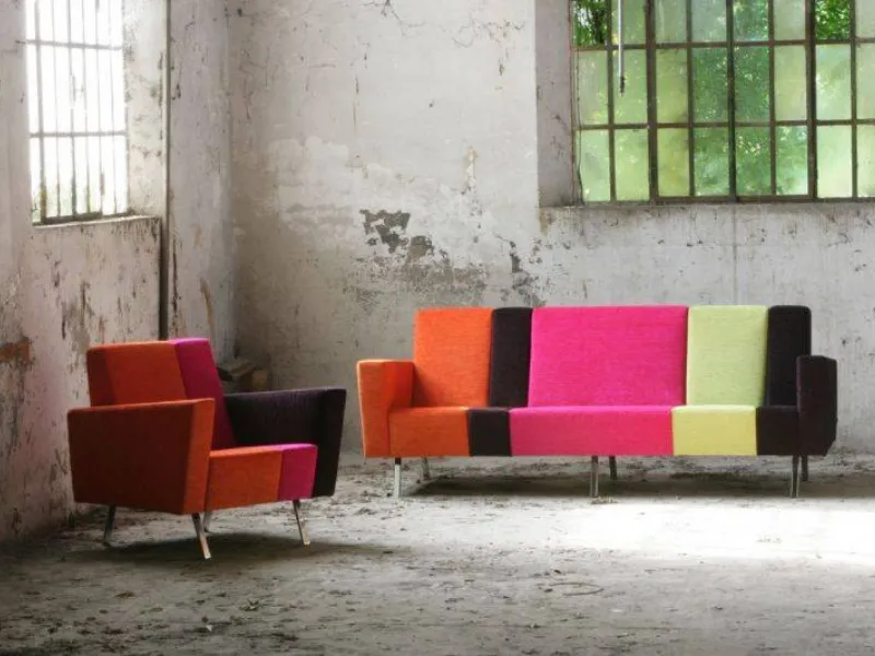 Divano di design Gobbo salotti, modello Max 2