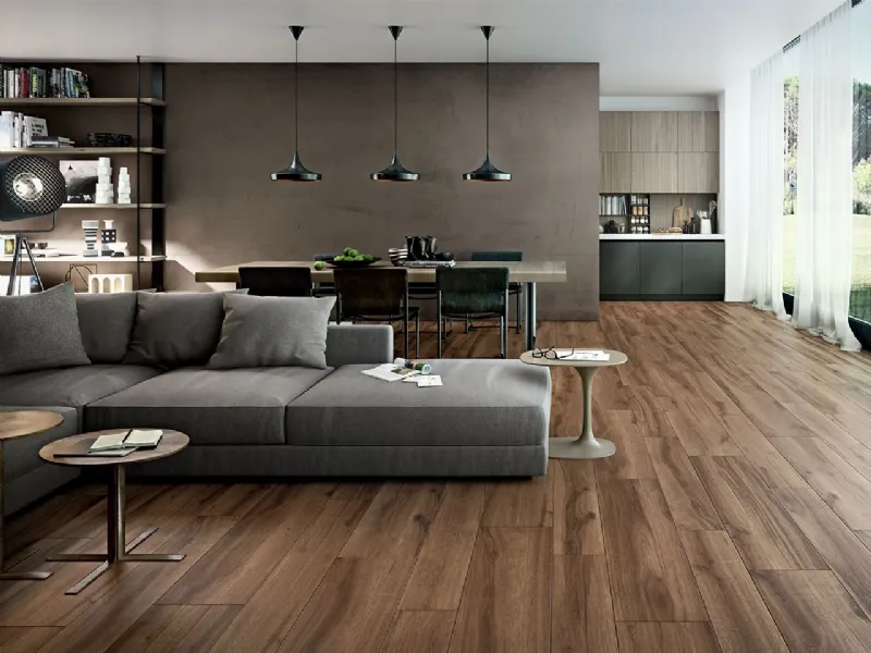 UNIQUE WALNUT effetto legno di Iperceramica