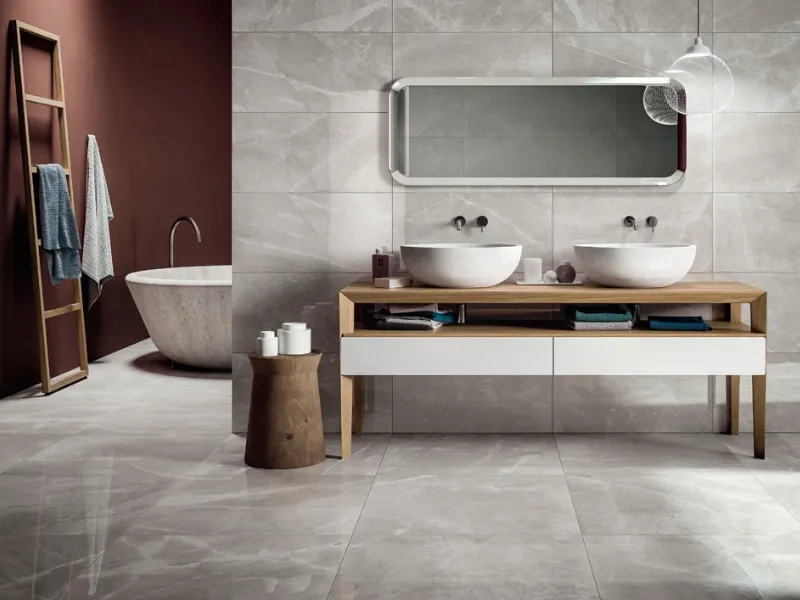 Linea Sierra, collezione Marmorex © Bluestyle by Cotto d'Este