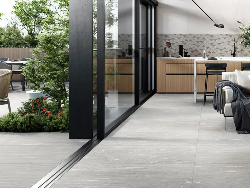 Valesertal Stone, piastrelle infinta pietra di Ceramica Rondine