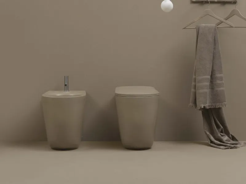 Kerasan - Nolita 5318: Wc filo parete in ceramica a terra
