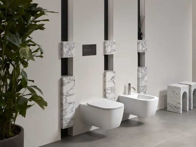 Antonio Lupi - Komodo Cristalplant: sanitari in solid surface