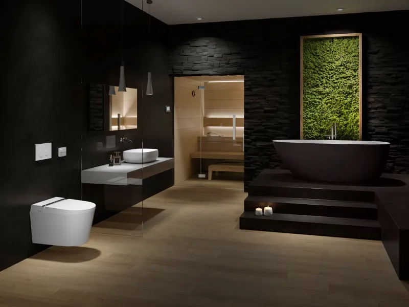 Uspa Europe - Hygea: WC con bidet integrato e luce LED sotto il sanitario