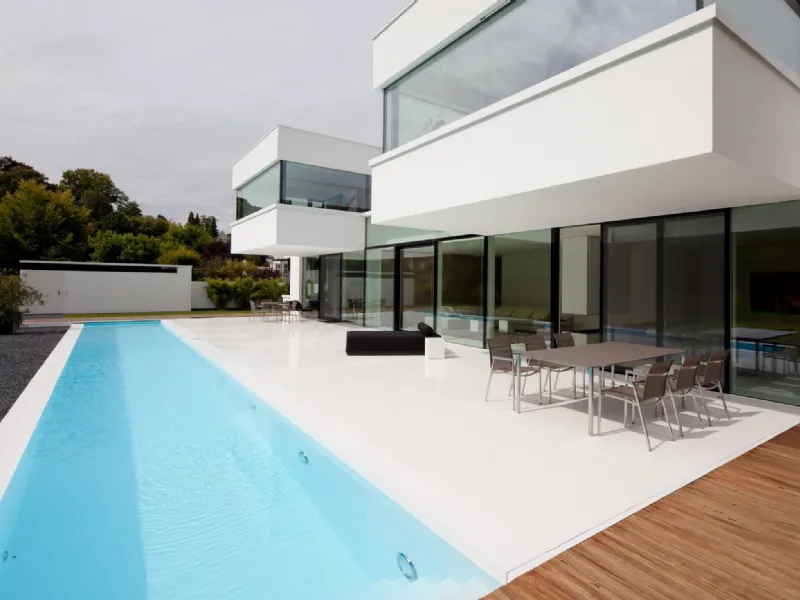 Facciata esterna Hi MAcs House