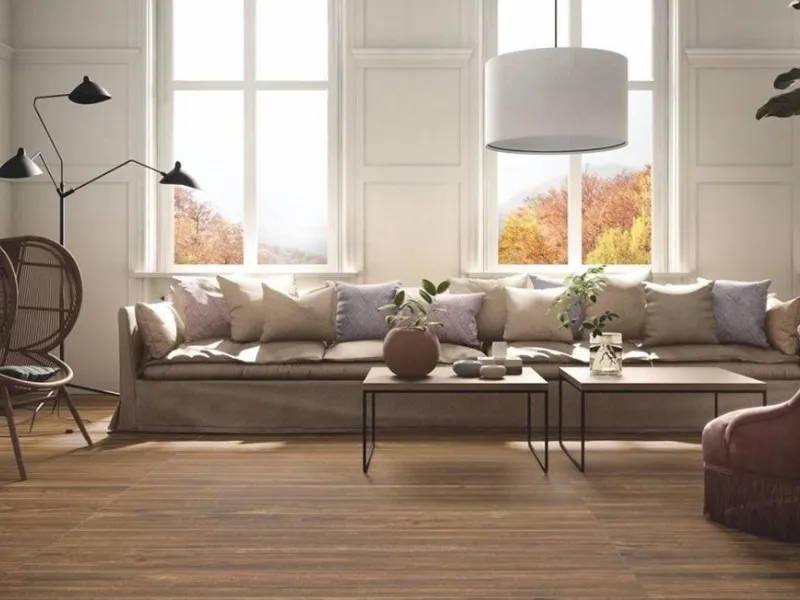 Pavimento in gres effetto legno Antique Wood di Casalgrande Padana