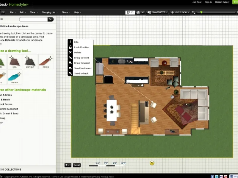 Come usare Autodesk homestyler