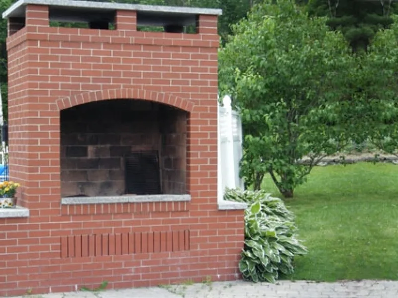 Costruire barbecue in muratura