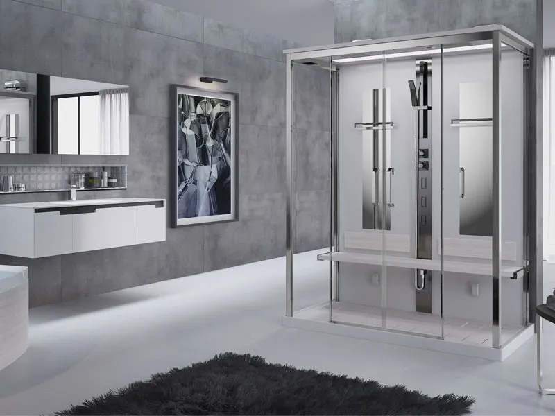 Box doccia multifunzione Nexis Dual di Novellini