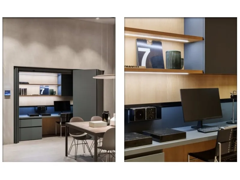 Composizione Newport Metropolis Home Office di Stosa Cucine