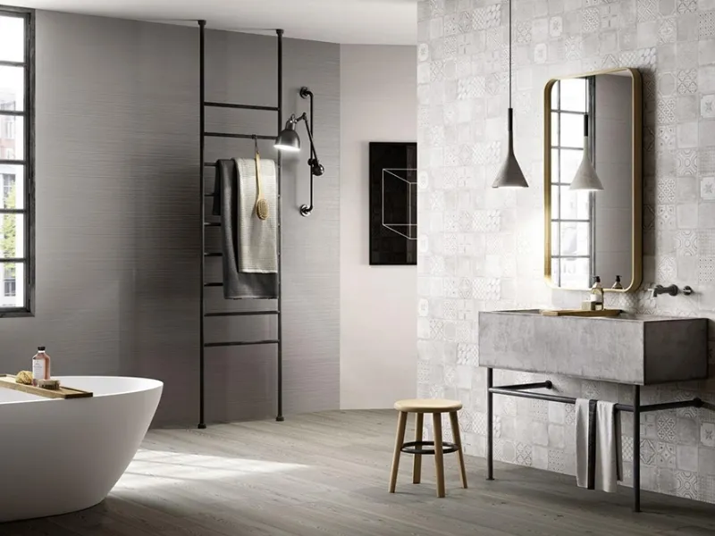 Treverktend di Marazzi, pavimento in gres con effetto legno