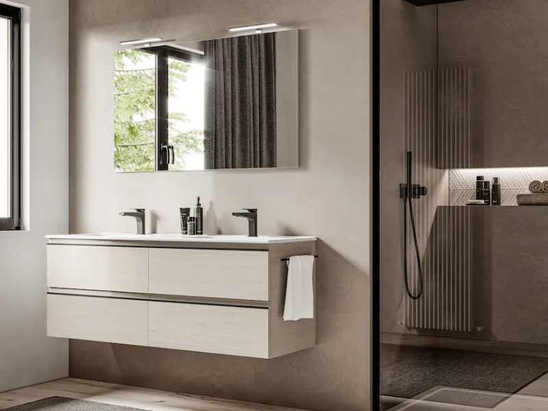 Specchio Ideagroup con faretto 