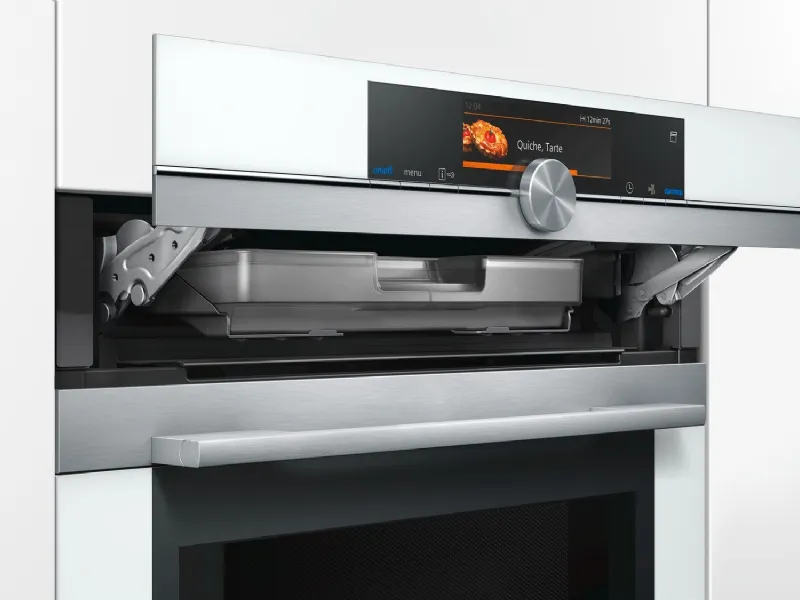 Il forno da incasso iQ700 di Siemens combinato microonde e tradizionale