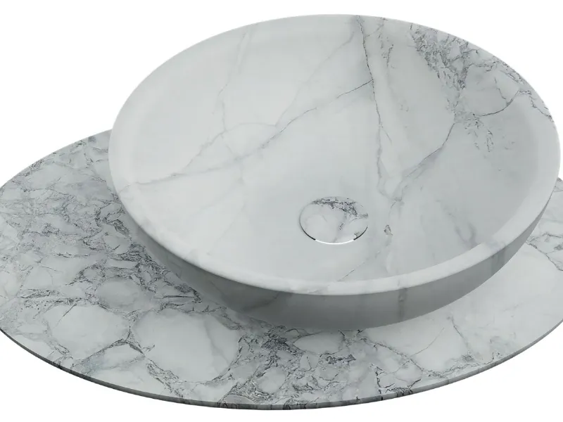 Inda - Mauri, lavabo in marmo naturale