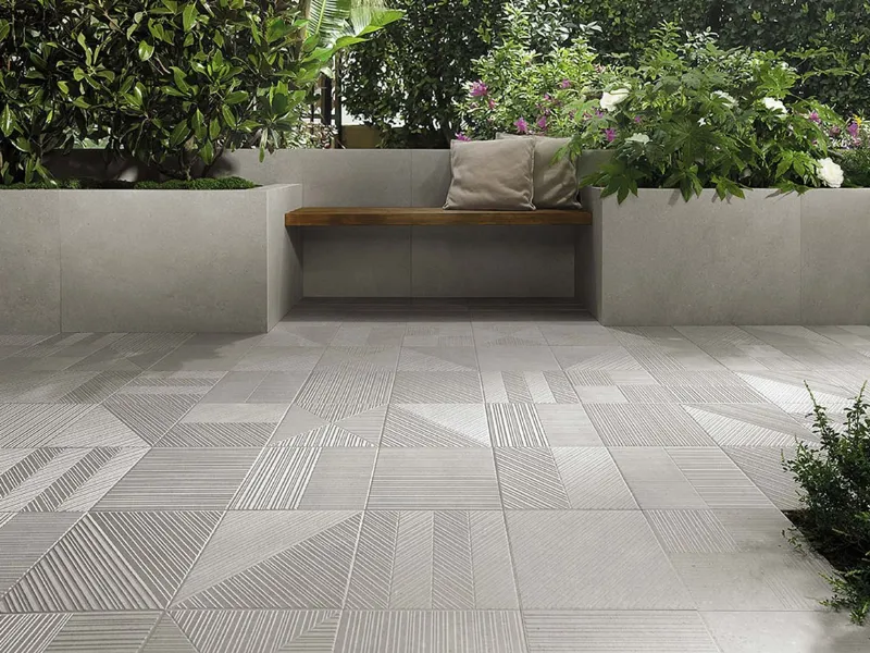 Di Fap Ceramiche la piastrella decorata Nux