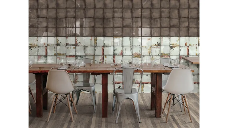 Iris Ceramica presenta la nuova collezione di piastrelle in semigres Freehand (20x20 cm)