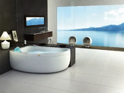 Vasca ad angolo jacuzzi corner