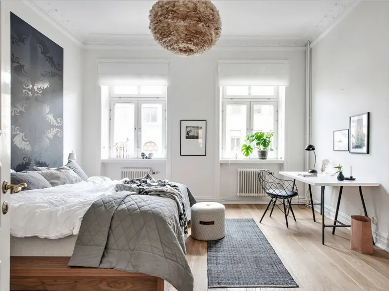 Una stanza in stile hygge arredata ad hoc. Fonte immagine: Bjurfors Göteborg