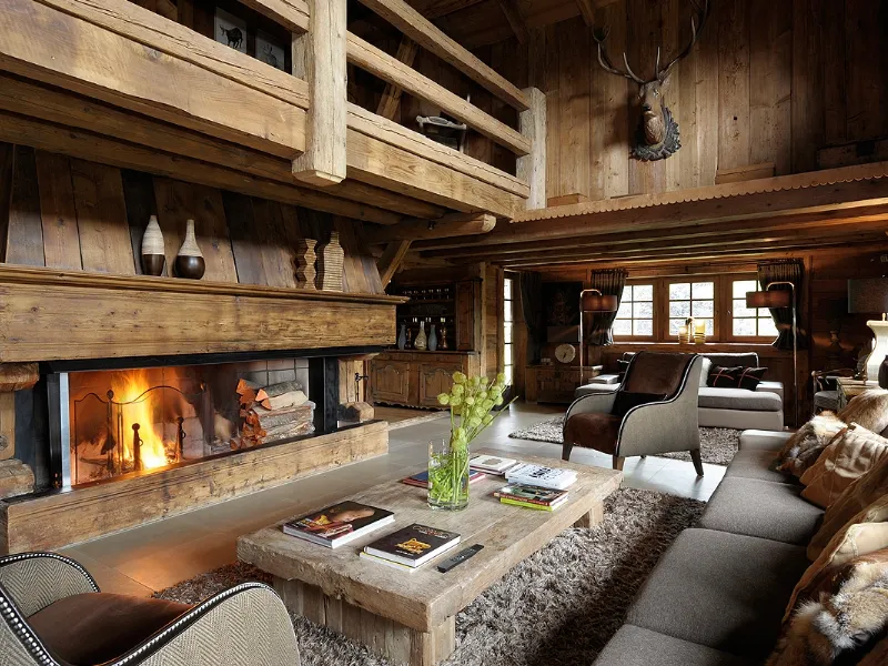 interno chalet
